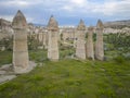 Love Valley, Goreme National Park, Cappadocia, Turkey Royalty Free Stock Photo