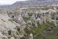 Love valley in Goreme village, Turkey Royalty Free Stock Photo