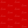 Love vector pattern for textile, wrapping paper, backdrop for valentine day Royalty Free Stock Photo