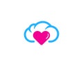 Love Weather And Season Icon Logo Design Element