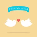 Love wedding birds