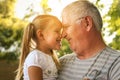 Love you so much my grandpa. Royalty Free Stock Photo