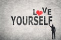 Love Yourself Royalty Free Stock Photo