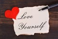 LOVE YOURSELF