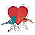 Lovebirds Royalty Free Stock Photo