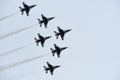 The Thunderbirds in Flight Over Loveland, Colorado