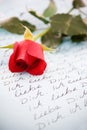 Loveletter Royalty Free Stock Photo
