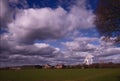 The Lovell telescope at Jodrel Bank. Cheshire Royalty Free Stock Photo