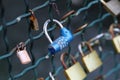 Romantic lovelocks in ZÃÂ¼rich, Switzerland