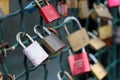 Romantic lovelocks in ZÃÂ¼rich, Switzerland