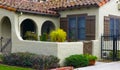 Charming old style Adobe house closeup