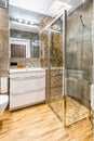 Lovely modern bathroom in a luxury apartament for rent