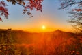 Lovely Autumn Landscape Panorama Royalty Free Stock Photo