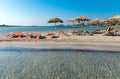 Lovely beach on Crete island