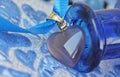 Blue little things - Blue heart - Macro detail
