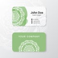 Lovely business name card template Royalty Free Stock Photo