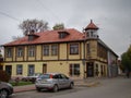 Lovely cities of Latvia. Such a different Tukums.Old houses of a small town.