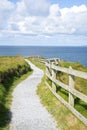 Lovely cliff walk on the wild atlantic way