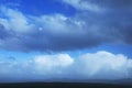 Lovely cloudscapes on a very windy day Royalty Free Stock Photo