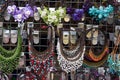 Lovely colored stone jewelry and beads.