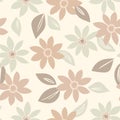 A lovely floral background in pretty pastel shades