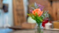 Lovely Fresh Rose In Vase