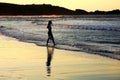 A lovely girl on The Golden beach