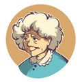 Lovely granny Royalty Free Stock Photo