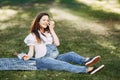 Pregnant woman choosing healthy food Royalty Free Stock Photo