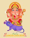 Lovely Hindu god Ganesha