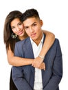 Lovely hispanic couple