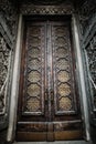 Lovely Huge Building Doors In A Big City