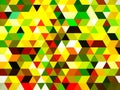 A lovely illustration of conspicuous multi-color digital pattern of squares