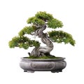 Lovely isolated bonsai