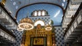 The lovely Kazinczy synagogue situated in the former Jewish Ghetto in Budapest Hungary Historic Jewish place of worship