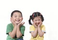 Lovely laughing kids