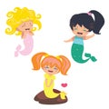 Lovely Mermaids characters