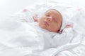 Lovely New Born Baby Sleeping Royalty Free Stock Photo
