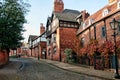 Lincoln Cobbled Street Royalty Free Stock Photo