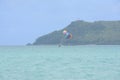 Lovely Paragliding Ride in Mauritius sea
