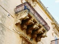 Ragusa Sicily Italian Village Mafia Town Royalty Free Stock Photo