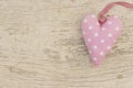 Lovely pink heart Royalty Free Stock Photo