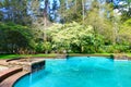 Lovely pool in the garden In Lakewood Garden