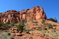 Lovely Red Rock Formations in Sedona Arizona Royalty Free Stock Photo