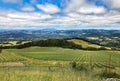 A view over the hills and vineyards of Sonoma County, California Royalty Free Stock Photo