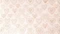 Lovely romantic hearts pattern design for valentine\'s day. Generative AI Royalty Free Stock Photo