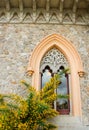 Lovely romantic palace and park ensemble in Sintra, Portugal - Montserrat Palace Royalty Free Stock Photo