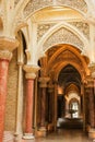 Lovely romantic palace and park ensemble in Sintra, Portugal - Montserrat Palace Royalty Free Stock Photo