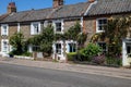 Lovely row of old cottages Royalty Free Stock Photo