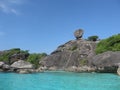 Lovely scenery at Similan Island near Khao Lak in Thailand